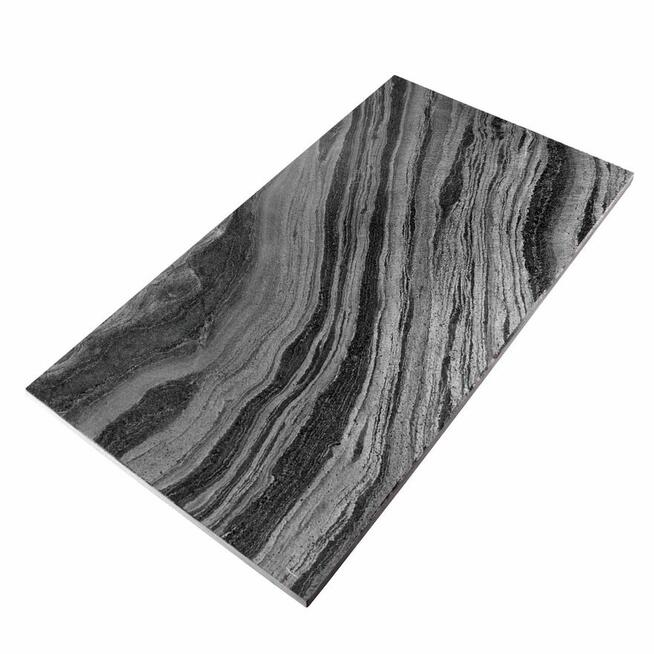 Płytki kwarcyt Silver Grey szlifowany 60x30x1,2 cm