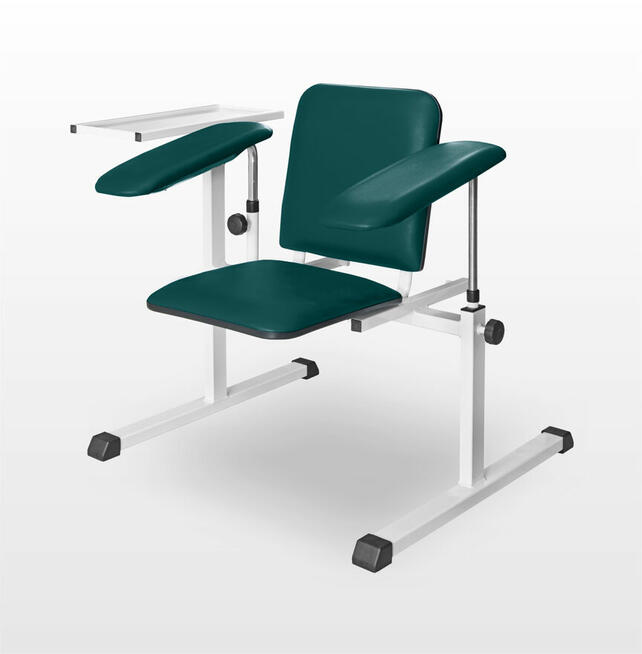 Stanowisko do pobierania krwi fotel laboratoryjny