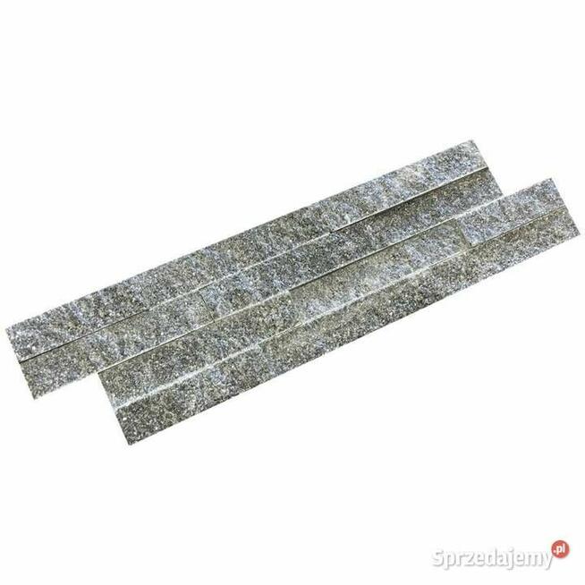 Panel ścienny Marmur Stackstone Crystal Black 10x36x0,8-1,3