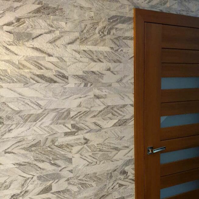 Panel ścienny Quick Stone 3D White Marble 60x15x0,2-0,4 cm