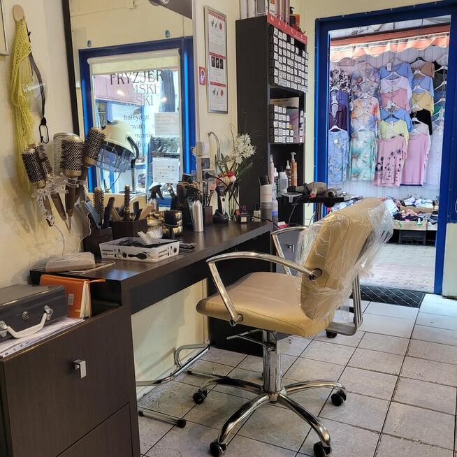 Sprzedaż wyposażenia salonu fryzjerskiego oraz podnajem