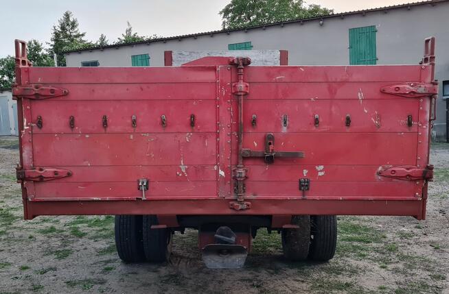 PRZYCZEPA na resorach (bliźniak) ciężarowa/rolnicza/burtowa