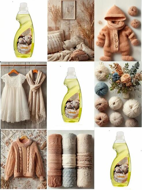 Płyn do prania wełny merino z lanoliną i nanosrebrem 3000ml