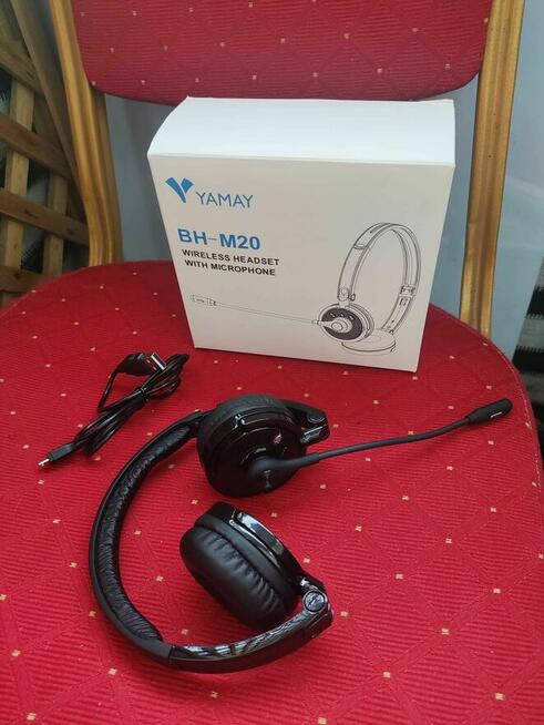 Słuchawki Bezprzewodowe Nauszne z Mikrofonem Bluetooth MP3