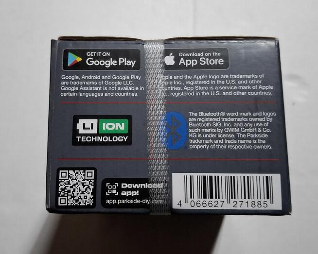 AKUMULATOR PARKSIDE PERFORMANCE SMART X20V TEAM 4Ah 20V PAPS