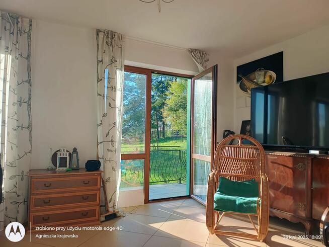 Działka z dostępem do jeziora z domem