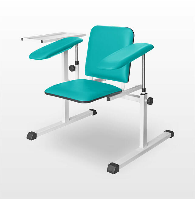 Stanowisko do pobierania krwi fotel laboratoryjny