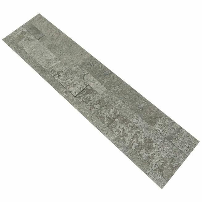 Panel ścienny Quick Stone 3D Silver Grey 60x15x0,2-0,4 cm