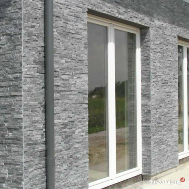Panel ścienny Marmur Stackstone Crystal Black 10x36x0,8-1,3