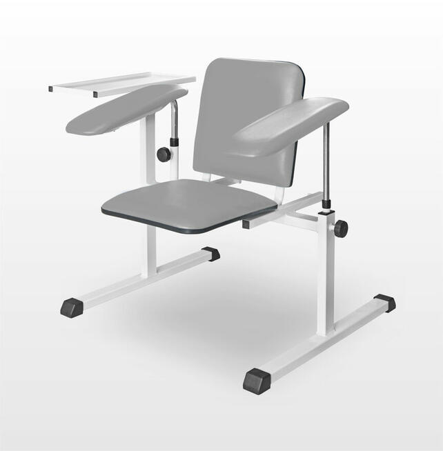 Stanowisko do pobierania krwi fotel laboratoryjny