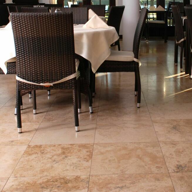 Płytki Trawertyn Classic Light szlifowany i wypełniany 61x30