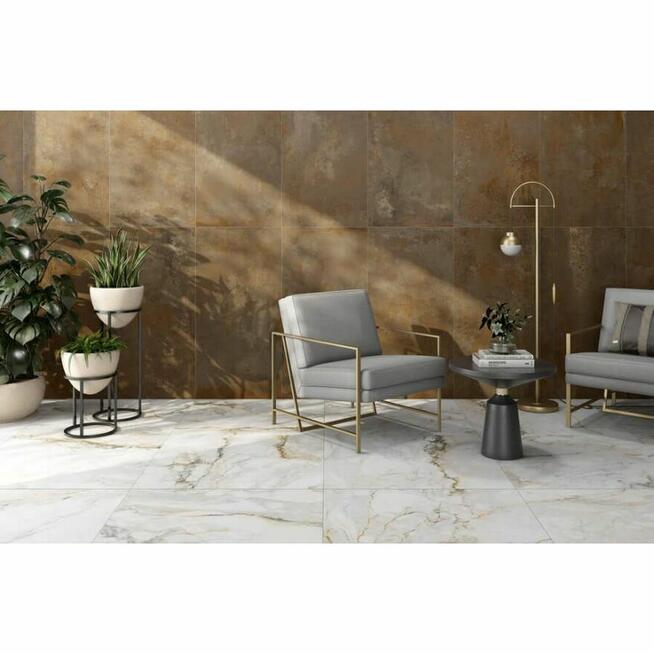 Gres Pisa Gold polerowany 120x120x1 cm