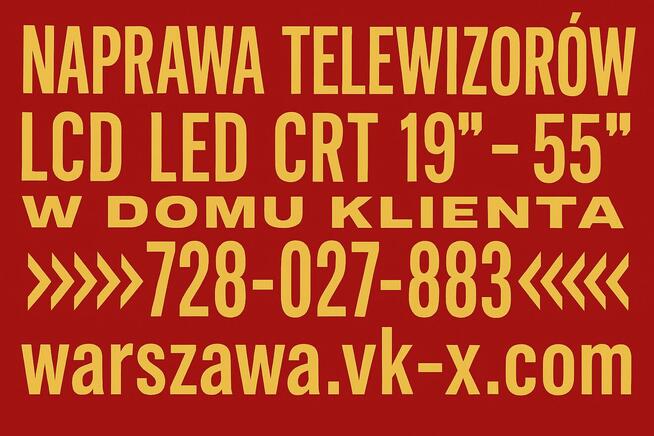 TV Serwis Śródmieście 728O27883 Naprawa w domu klienta