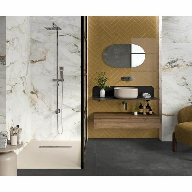 Gres Pisa Gold polerowany 120x120x1 cm
