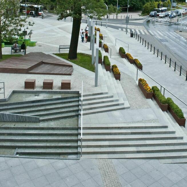 Stopień / Blok granitowy G603 New Bianco Cristal 130x35x15 c