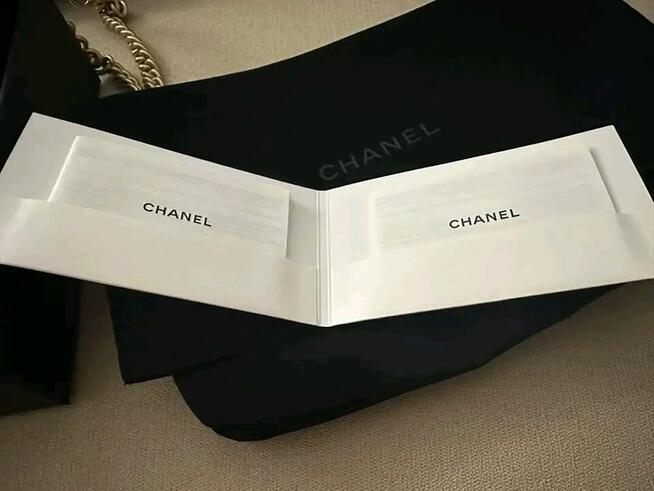Chanel BOY WOC Czarny Kawior GHW