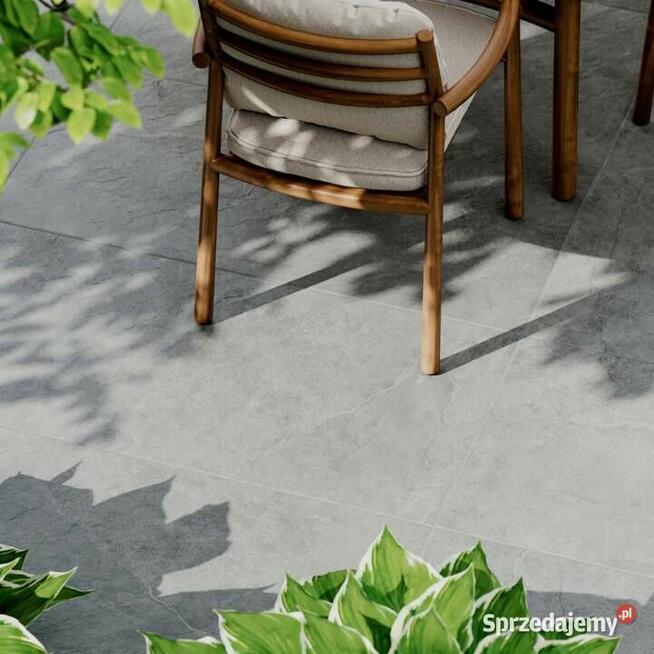Gres 20mm Pizarra Grey matowy 60x60x2 cm