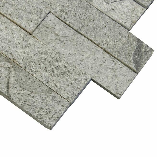 Panel kamienny Stackstone Silver Grey 60x15x1-2 cm