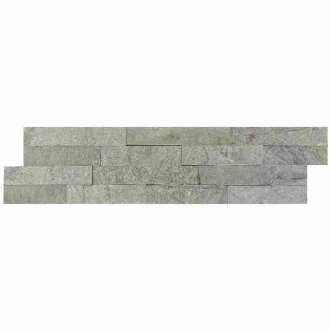 Panel kamienny Stackstone Silver Grey 60x15x1-2 cm