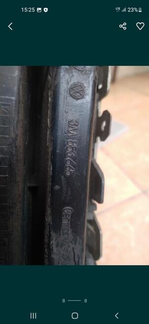 Kratki atrapy zderzaka halogeny Passat B7