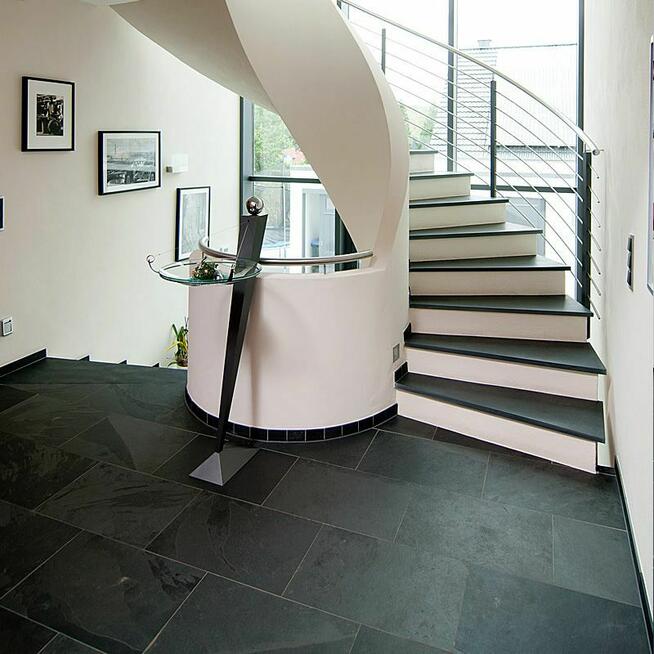 Płytki Łupek Panther Black naturalny 80x40x1,2 cm