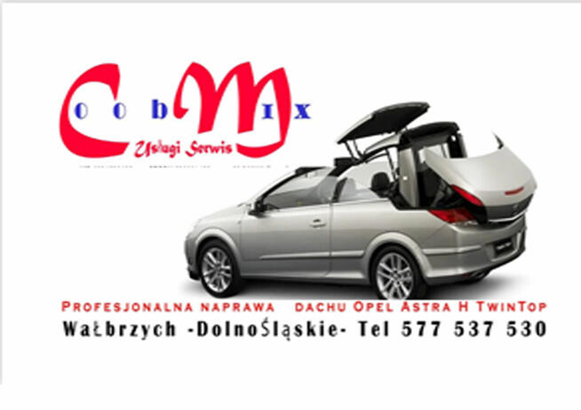 Naprawa dachu Opel Astra H Twin Top