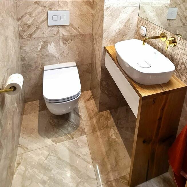 Płytki Marmur Queen Beige polerowany 40,6x61x1,2 cm