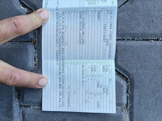 Sprzedam solidna przyczepę towarowa