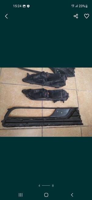 Kratki atrapy zderzaka halogeny Passat B7