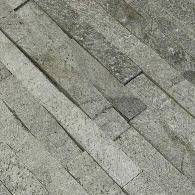 Panel kamienny Stackstone Silver Grey 60x15x1-2 cm