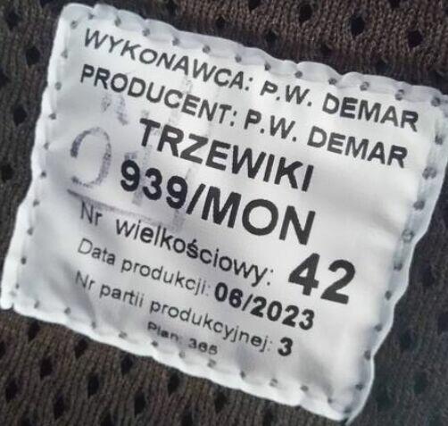 Trzewiki Wojskowe Rozmiar 42
