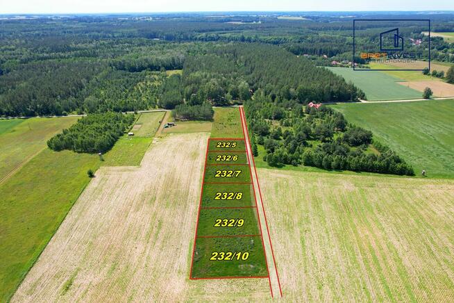 Działki budowlane 15 km od Szczytna