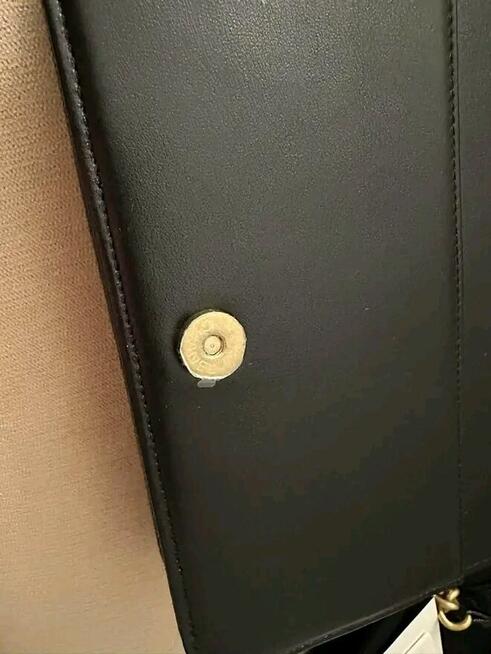 Chanel BOY WOC Czarny Kawior GHW