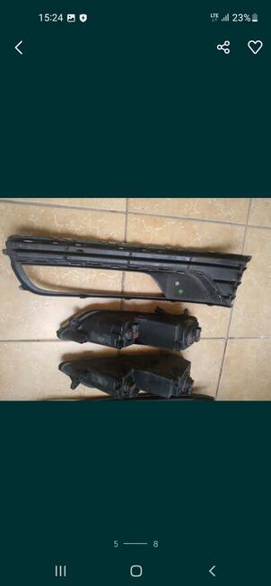 Kratki atrapy zderzaka halogeny Passat B7