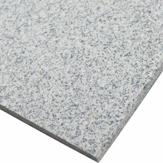 Stopień granitowy G603 New Bianco Cristal szlifowany 150x33x
