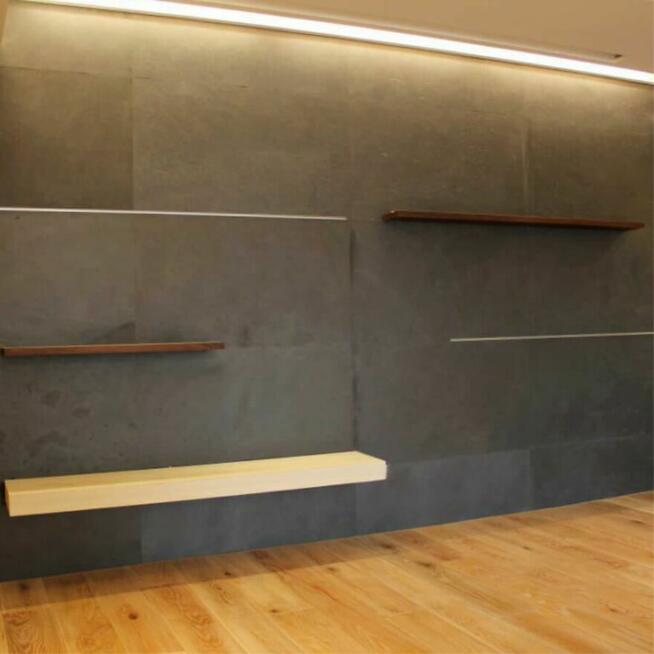 Fornir Kamienny Łupek Black Slate tapeta 2MM 305x122x0,2 cm