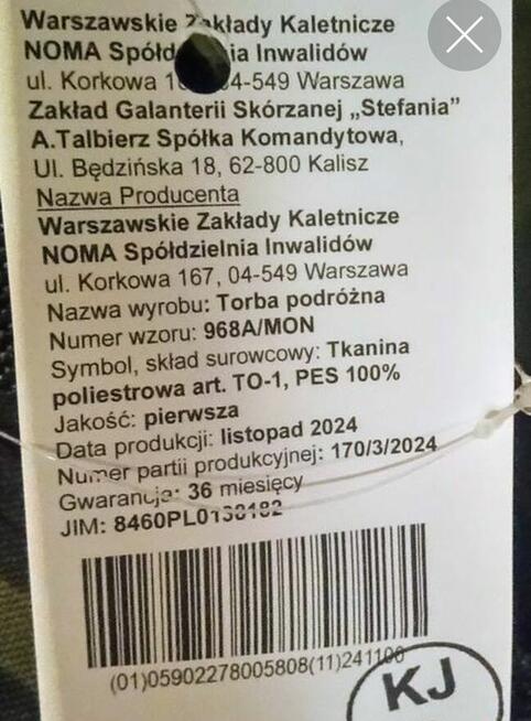 Torba Podróżna Jamnik