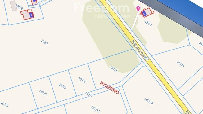 Dzialki budowlane i inwestycyjne w Rydzewie