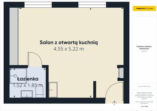 Gotowiec do wprowadzenia - 25,87 m2 - Beskidzka !