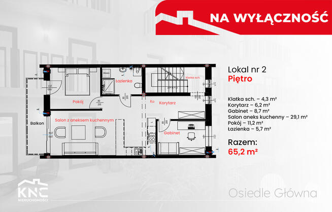 Na sprzedaż duże mieszkanie w Tarnowie