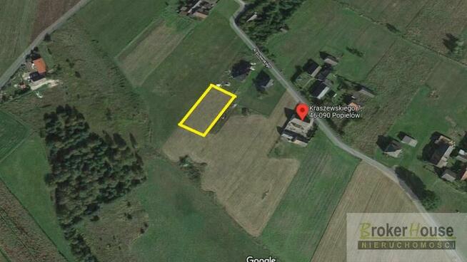 Działka budowlana Popielów, Kraszewskiego