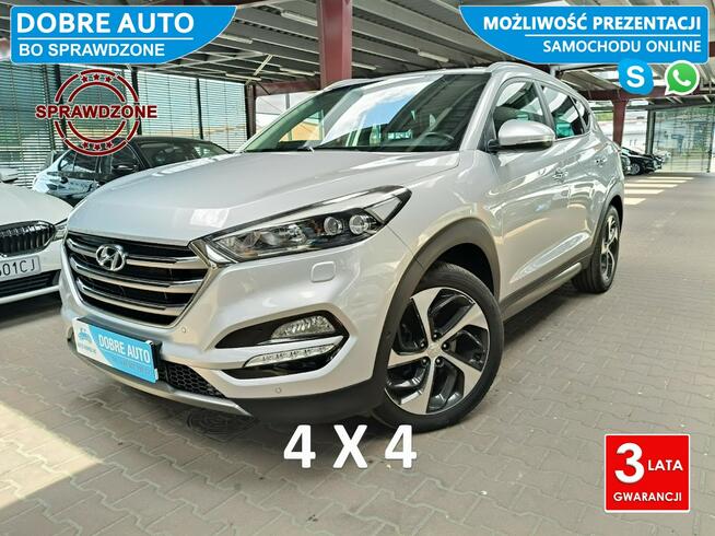 Hyundai Tucson 1.6 177KM Premium 4x4 Automat, Navi,Kamera,MartwePole, Wentyl.Fotele