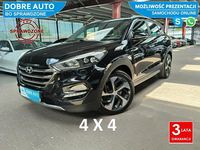 Hyundai Tucson 1.6 177KM Premium 4x4 Automat, Navi,Kamera,MartwePole, Wentyl.Fotele