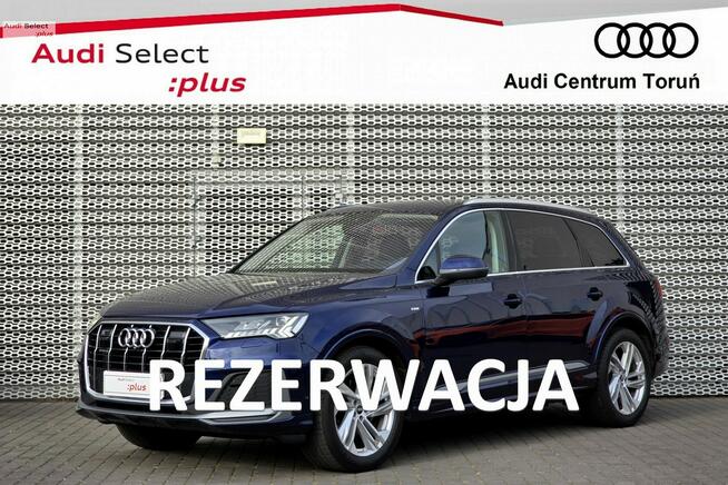 Audi Q7 MatrixLED_Dociąg_B&O_Pneumatyka_Wentylacja_Masaże_ACC_Asystenci_FV23%