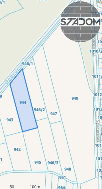 Działka budowlana 4030m2, Miejska Górka