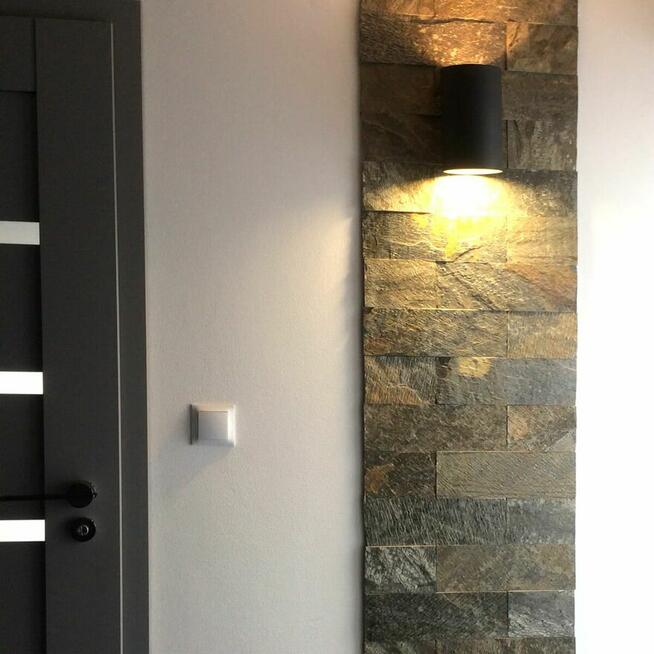 Płytki Łupek Deoli Green naturalny 10x30x0,8-1,3 cm