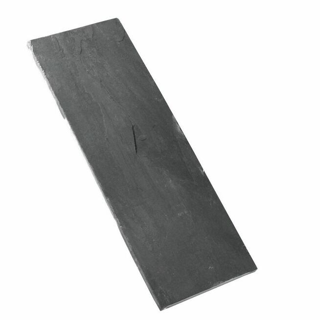 Płytki Łupek Black Slate naturalny 10x30x0,8-1,3 cm