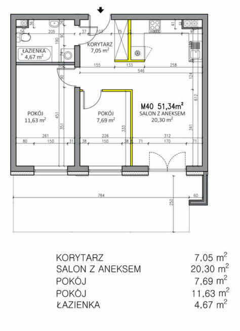 Atrakcyjne M3 z ogródkiem