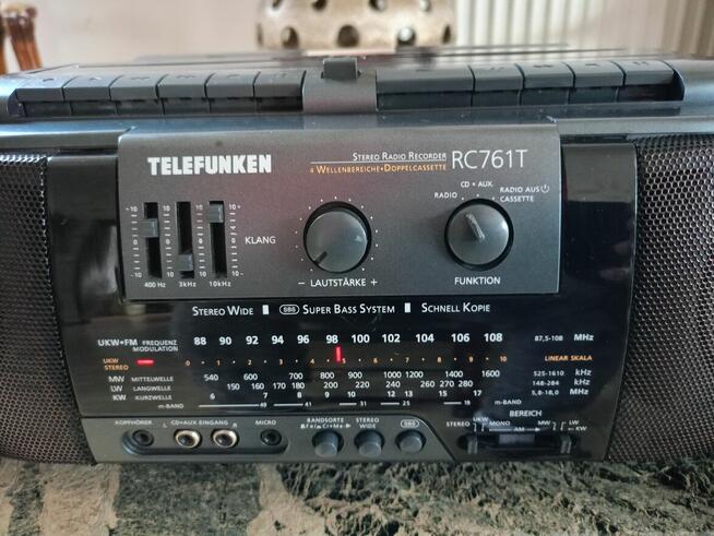 Radiomagnetofon TELEFUNKEN RC 761T Vintage Boombox