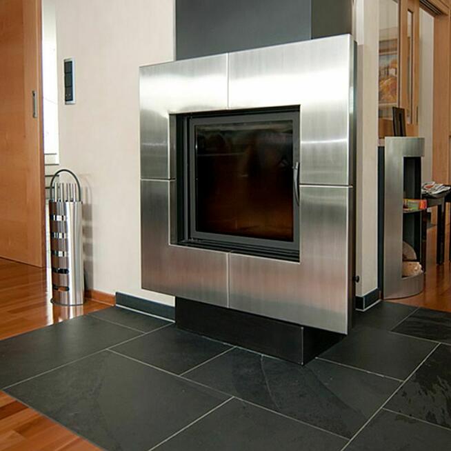 Płytki Łupek Panther Black naturalny 80x40x1,2 cm